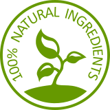 Icon for pure natural ingredients