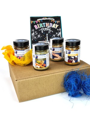 spice gift boxes with four seasoning mixes