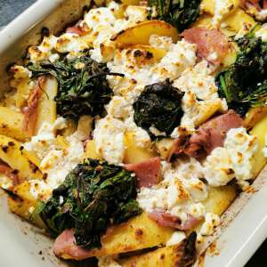 Lemon herb roasted potatoes